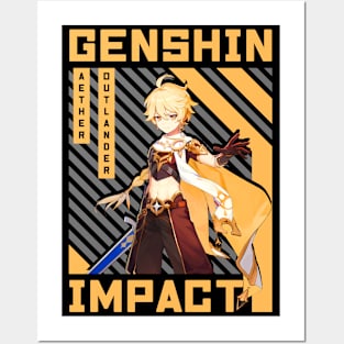 Aether | Genshin Impact Posters and Art